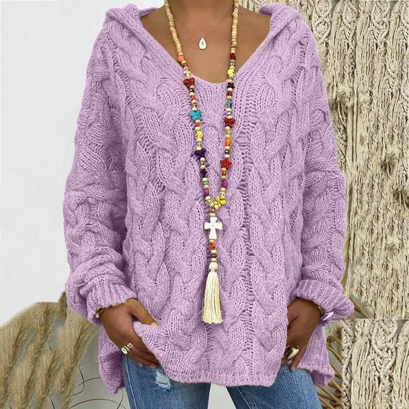 Bella Cable Knit Cardigan