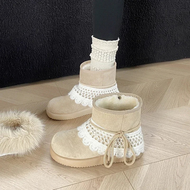 Nordic Lace Boots