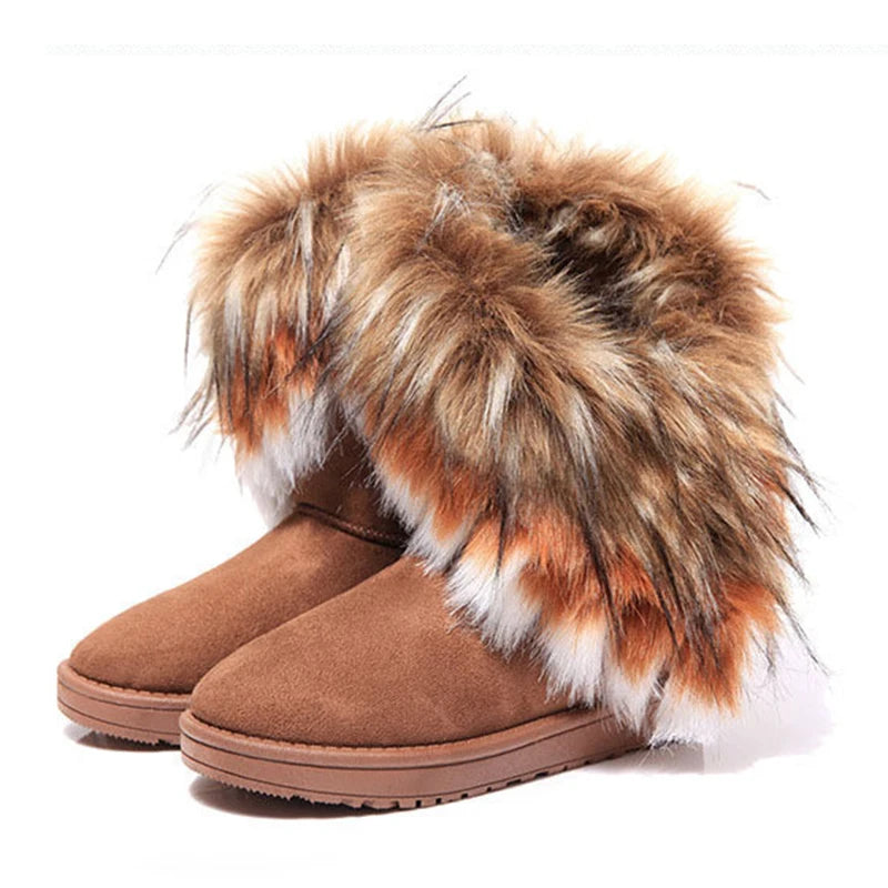 Cinnamon Fluff Boots