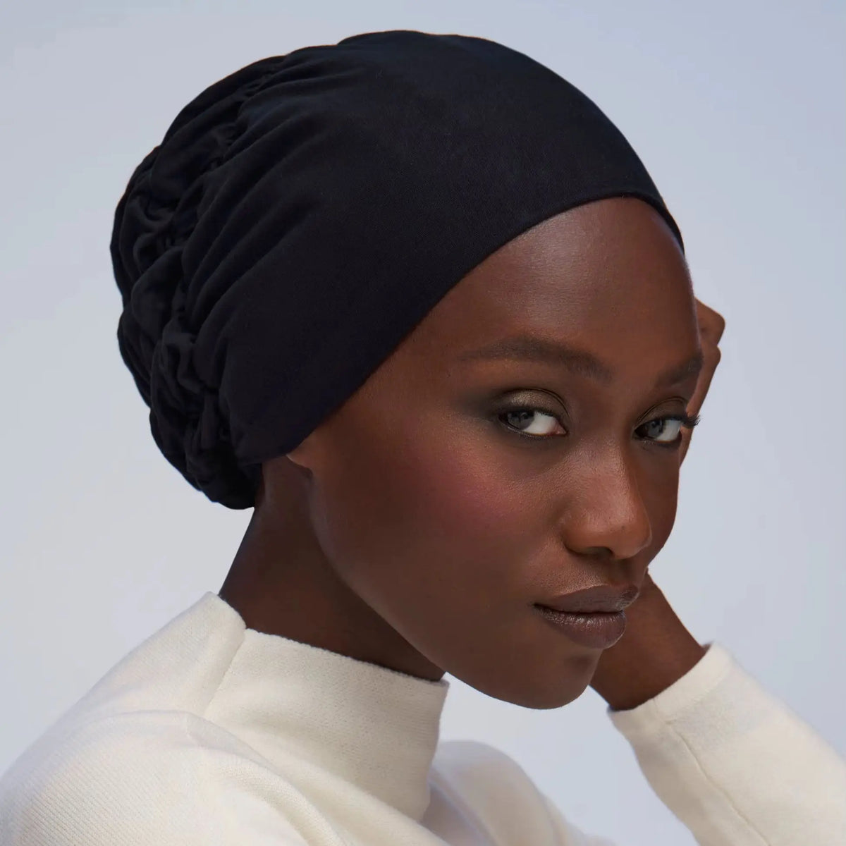 Rosé Braided Underscarf