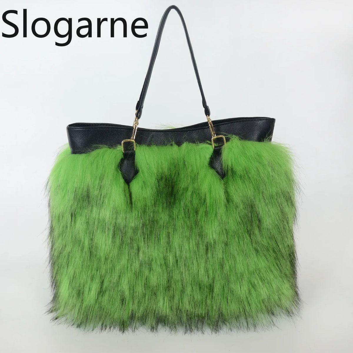 Wild Muse Faux Fur Tote Bag