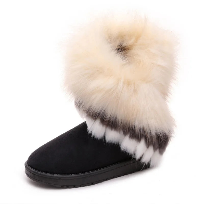 Cinnamon Fluff Boots