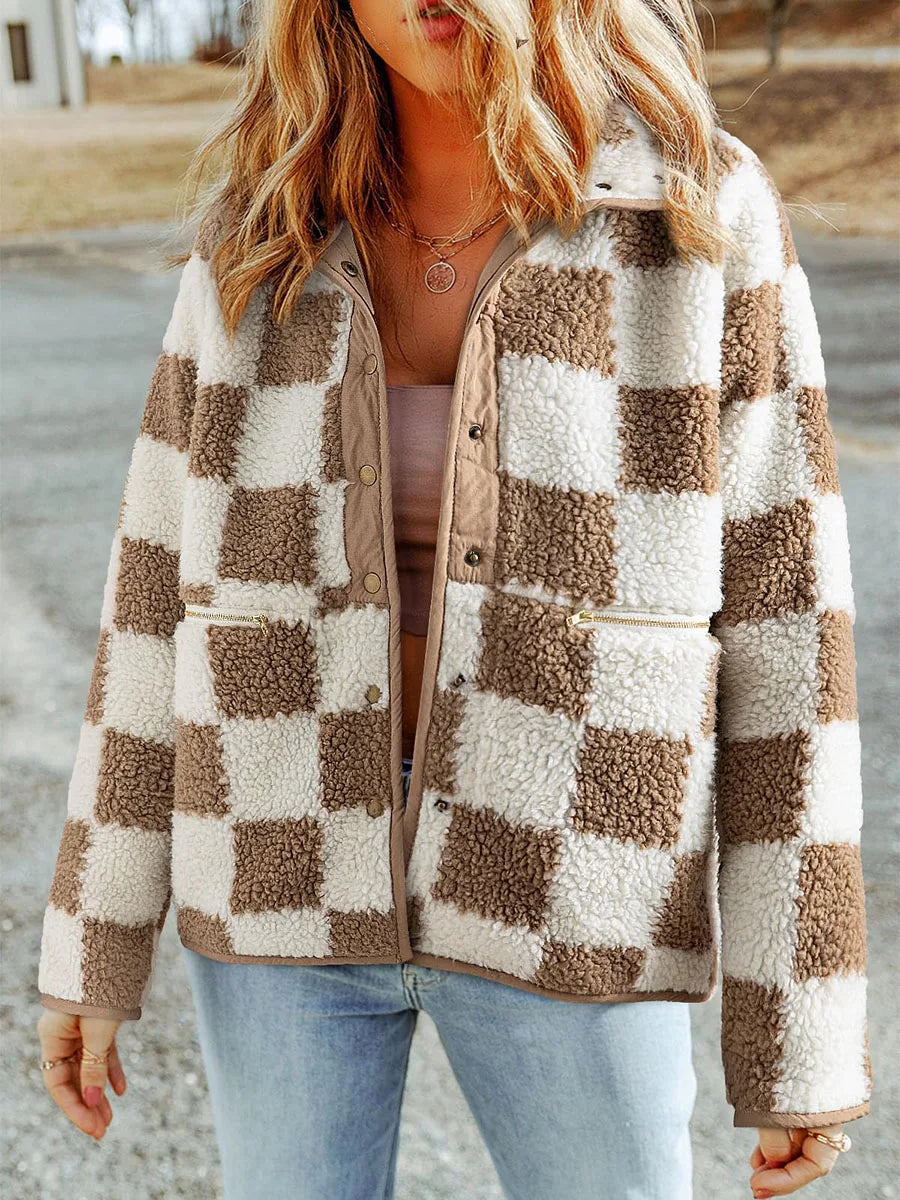 Elodie Check Jacket