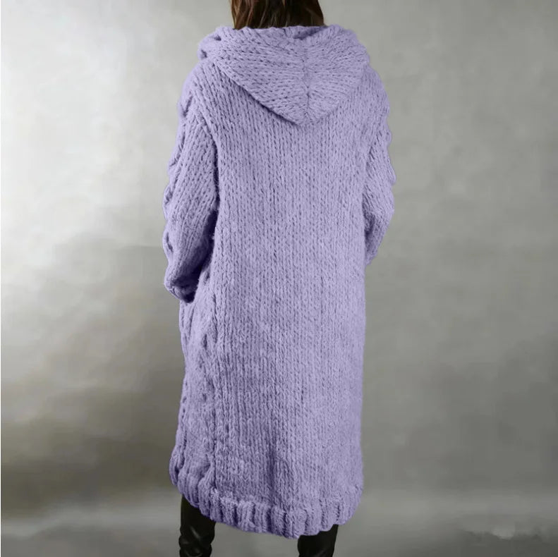 Sky Cable Knit Cardigan