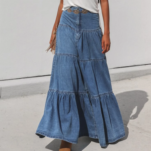 Amélie Denim Skirt
