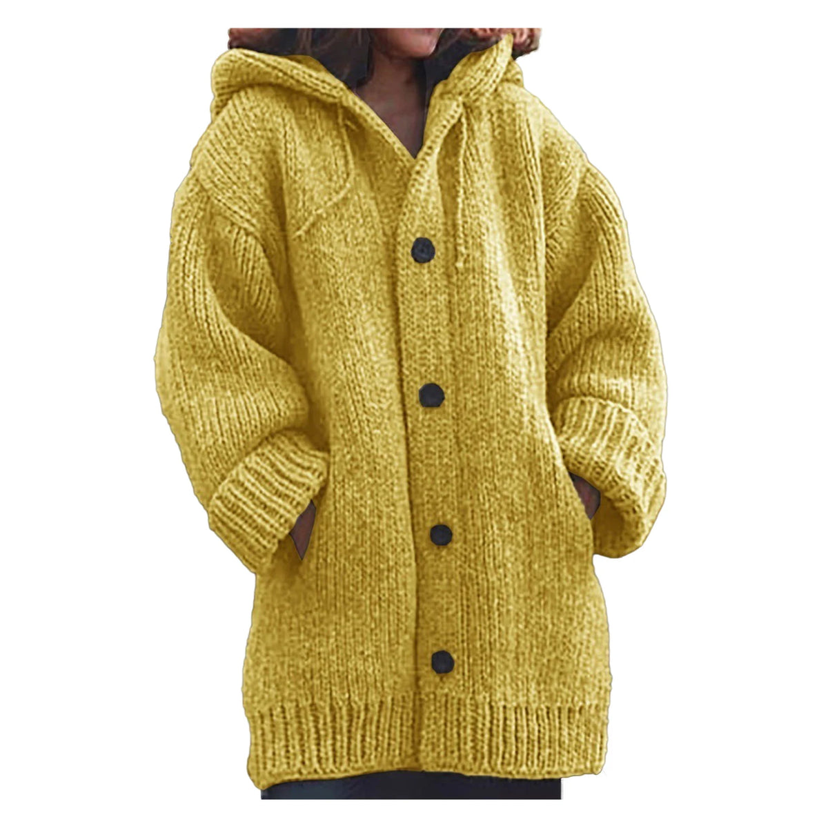 Hazel Hooded Knit Cardigan