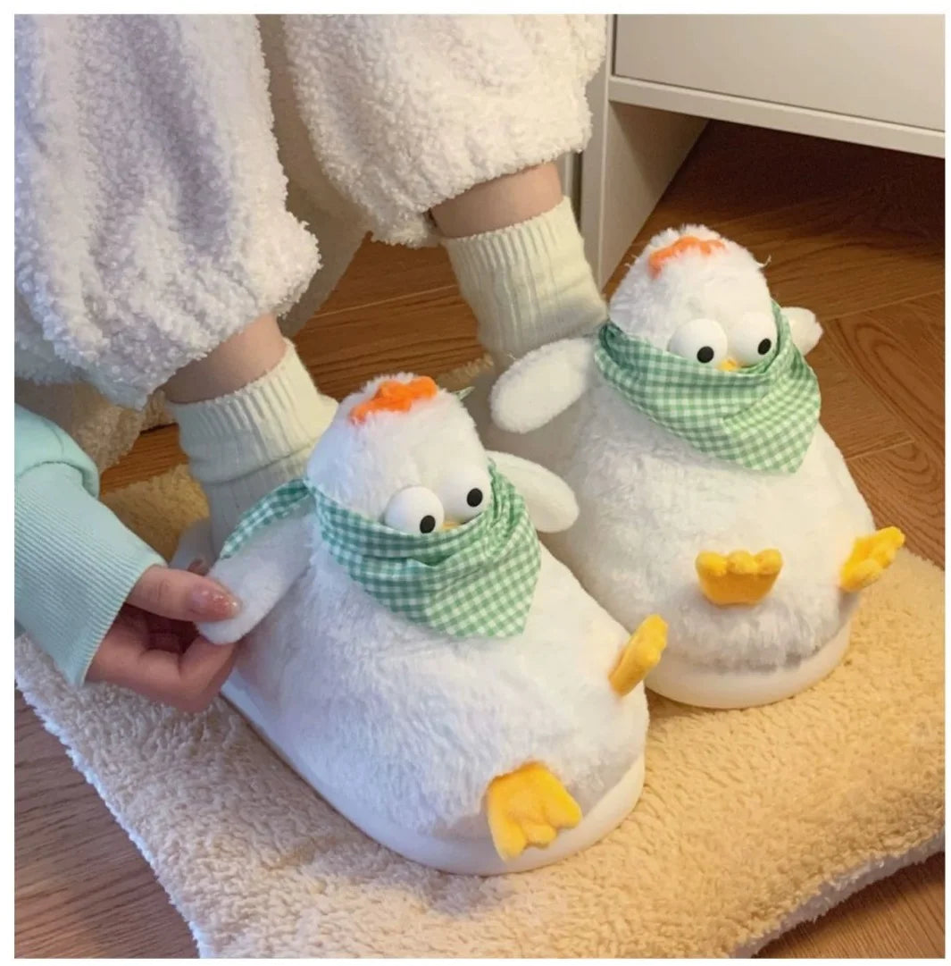 Peachy Chick Slippers
