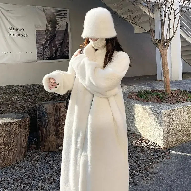 Rosé Plush Coat
