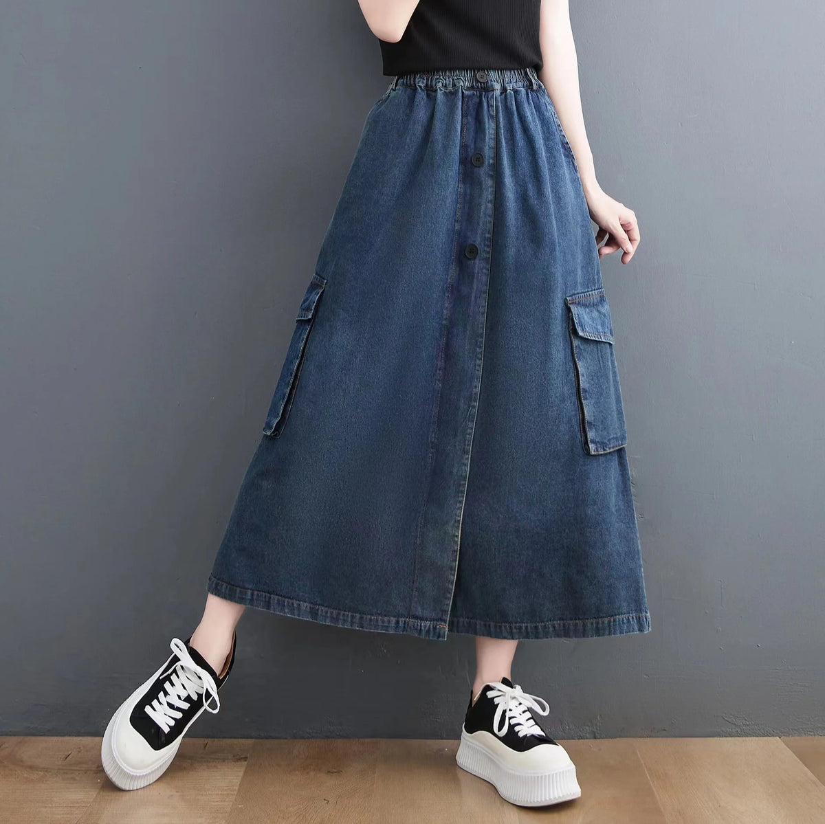 Inès Denim Skirt