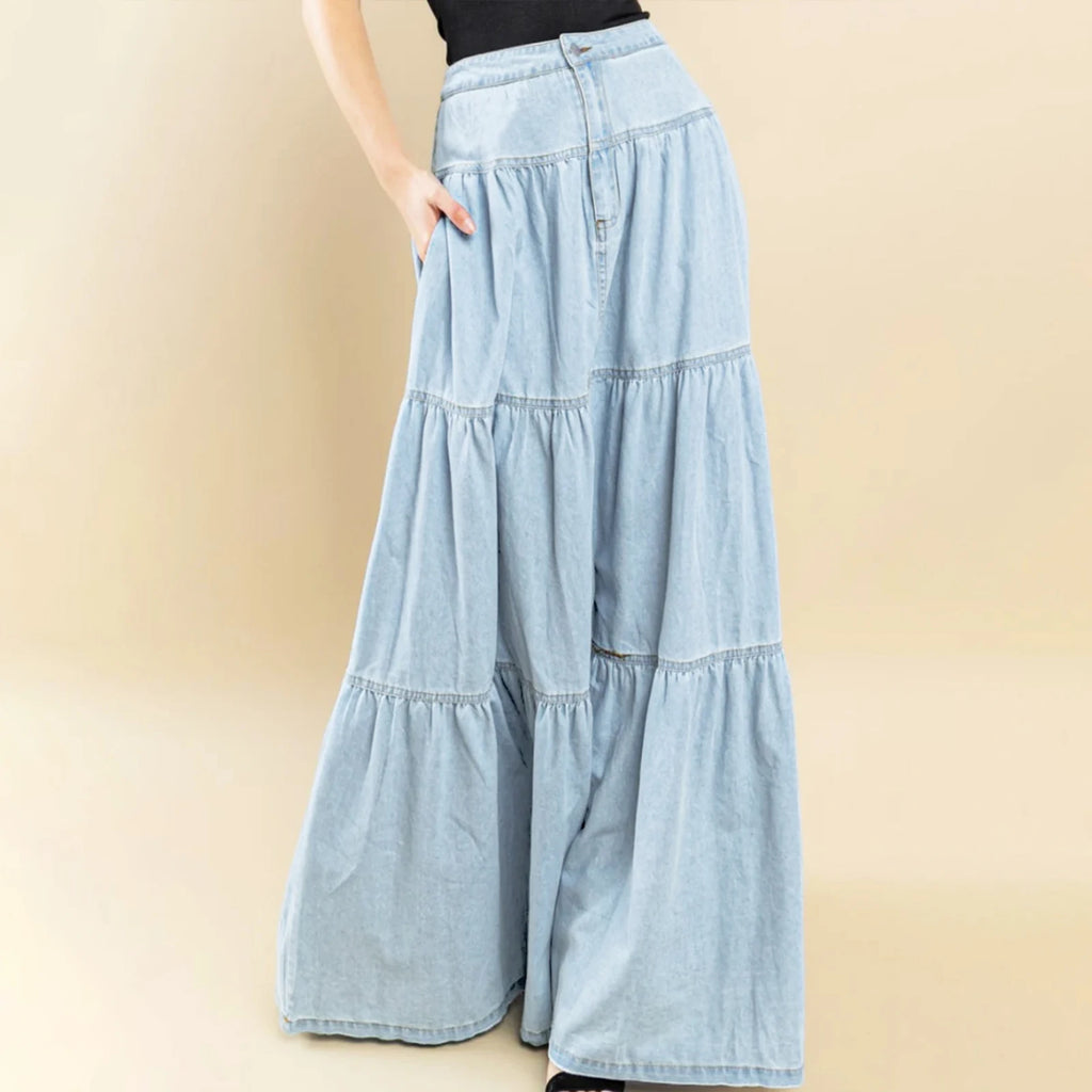 Amélie Denim Skirt
