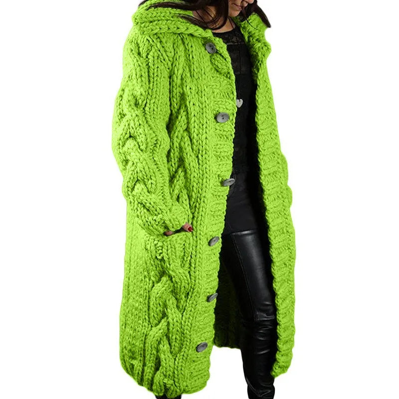Sky Cable Knit Cardigan