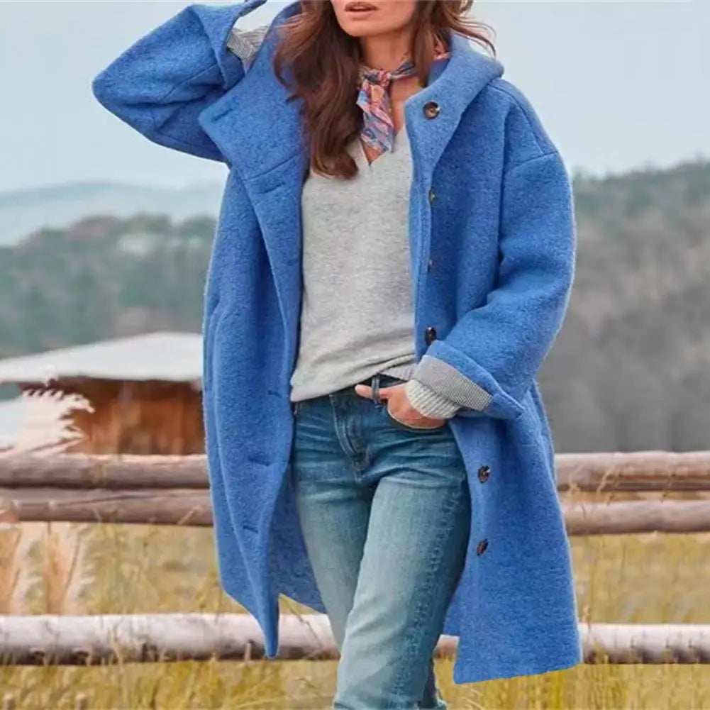 Rosewood Button Coat