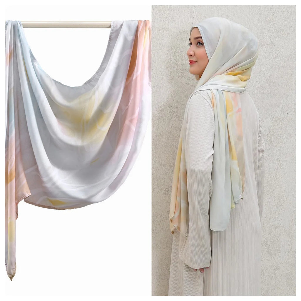 Watercolor Muse Hijab