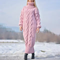 Amara Cable Knit Maxi Dress