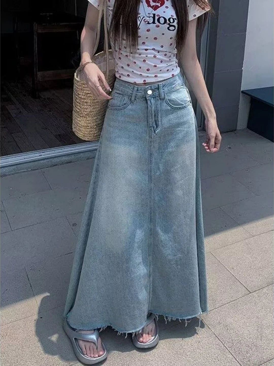 Esme Denim Skirt