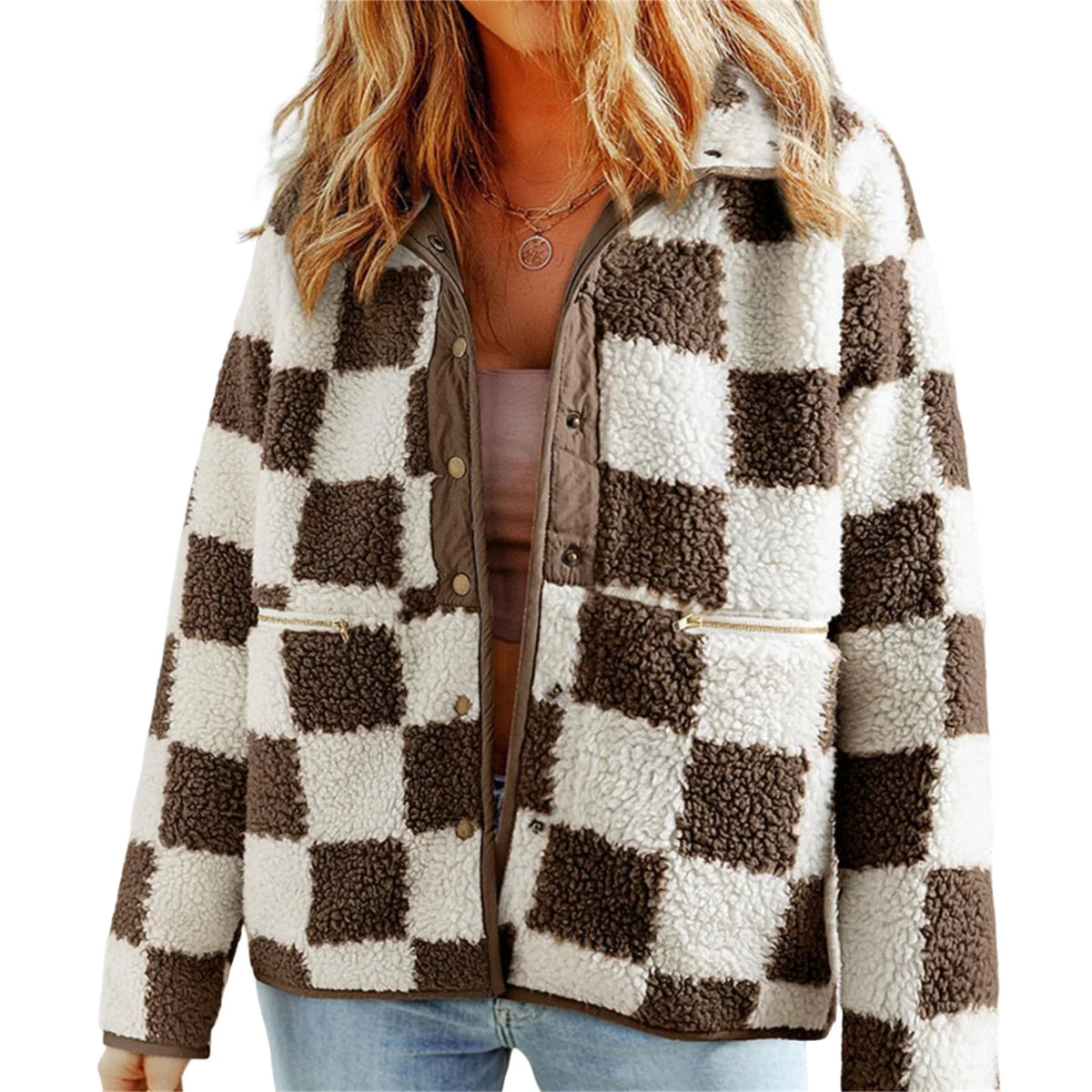 Elodie Check Jacket