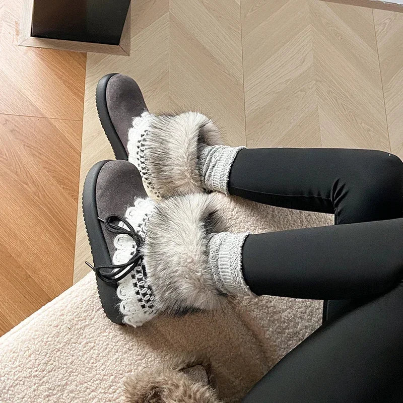 Nordic Lace Boots