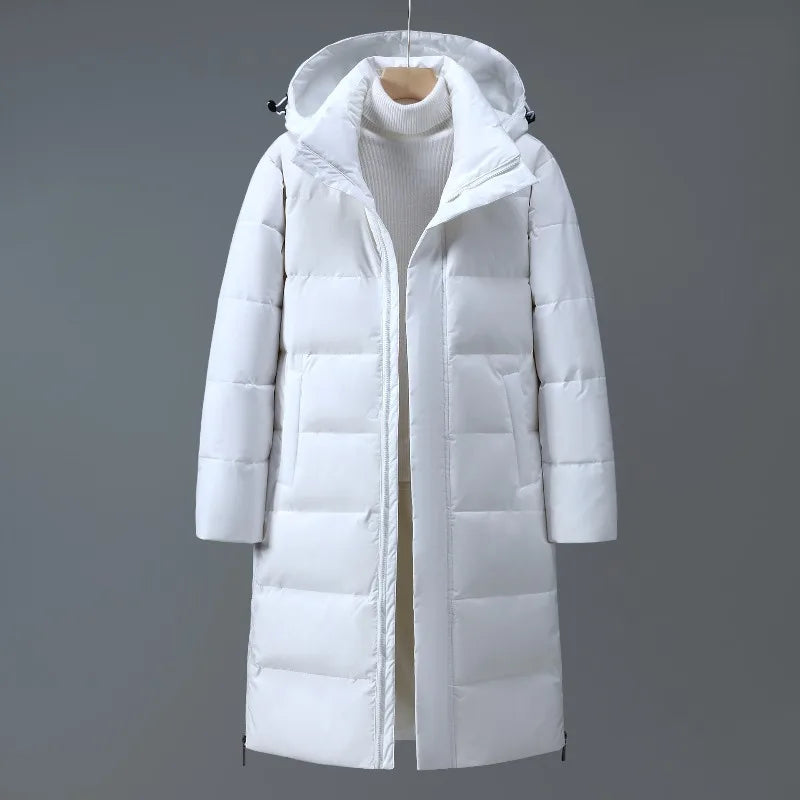 Arctic White Puffer Coat