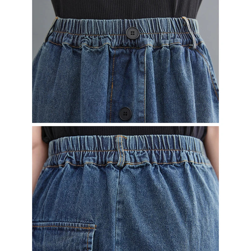 Inès Denim Skirt