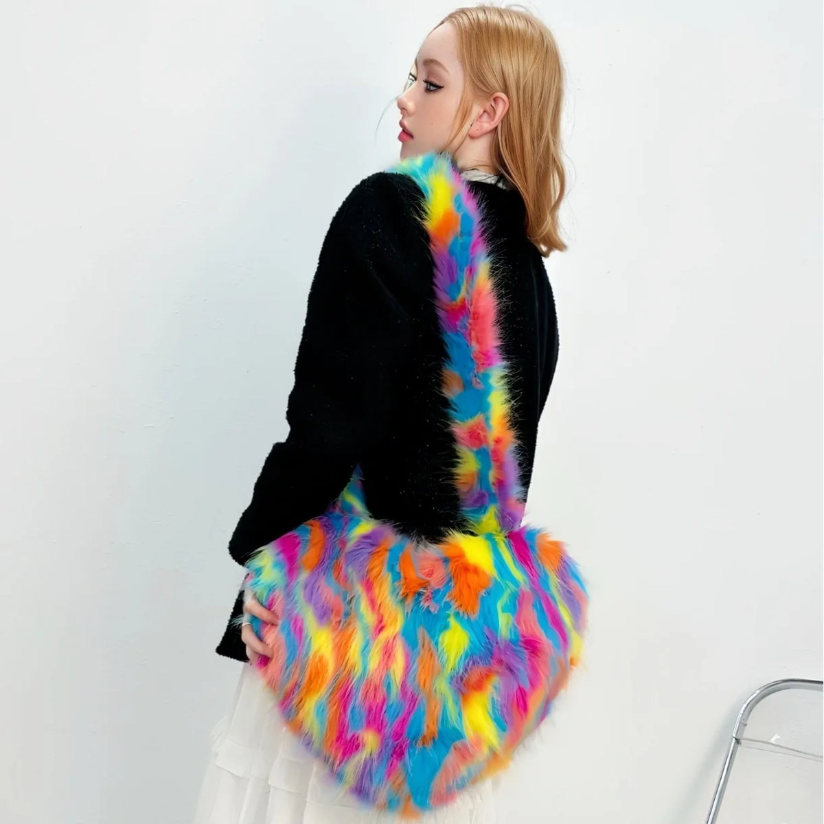 Monochrome Muse Shoulder Bag