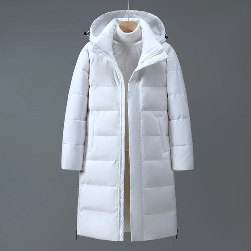 Arctic White Puffer Coat