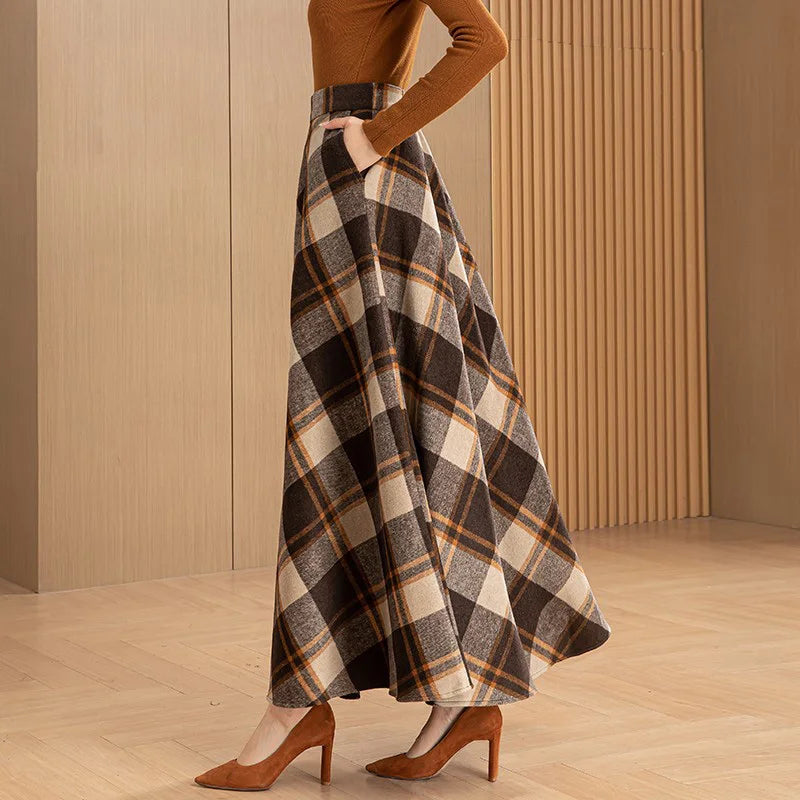 Colette Plaid Skirt
