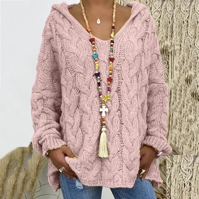 Bella Cable Knit Cardigan