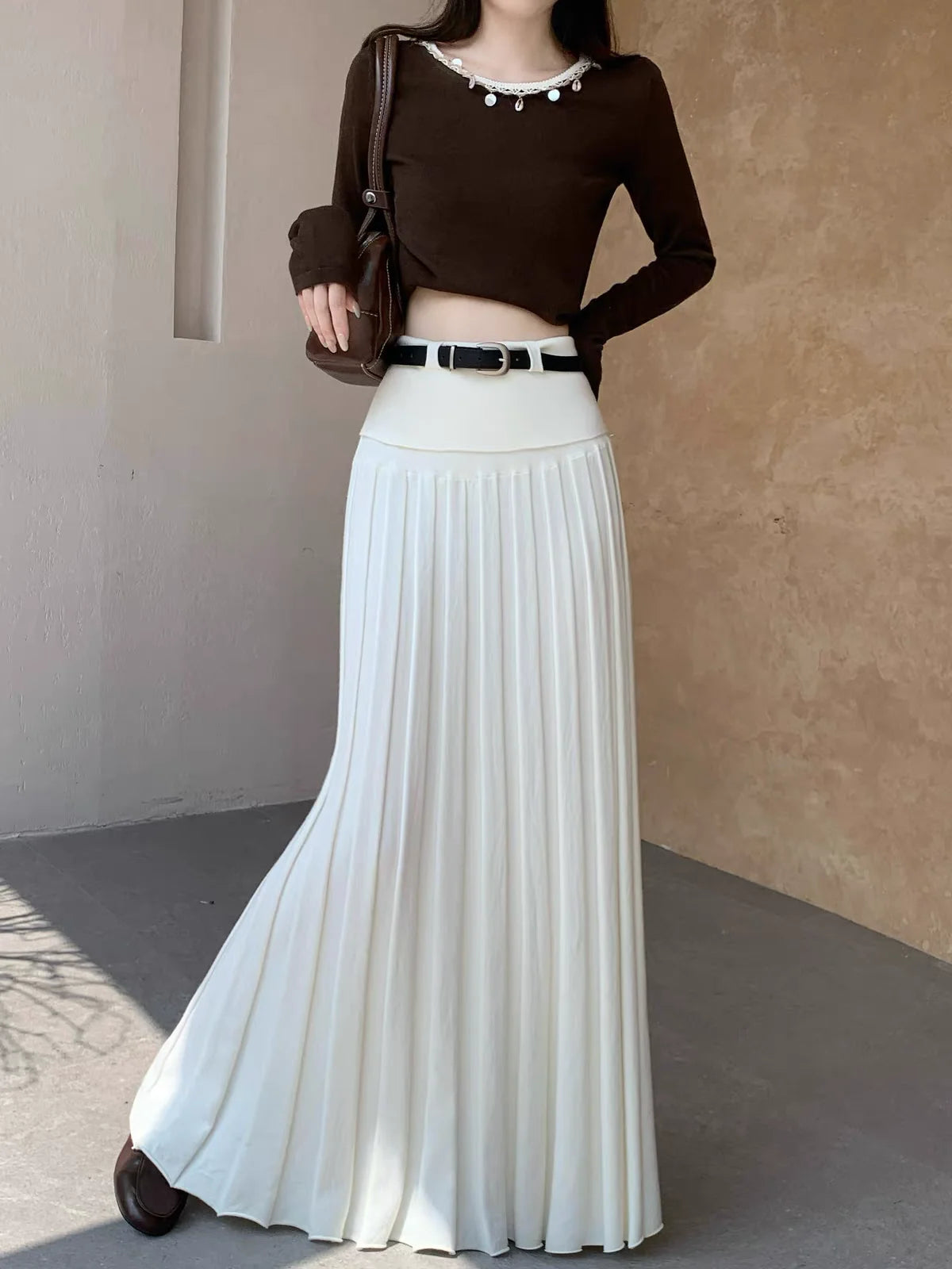 Camille Pleated Skirt