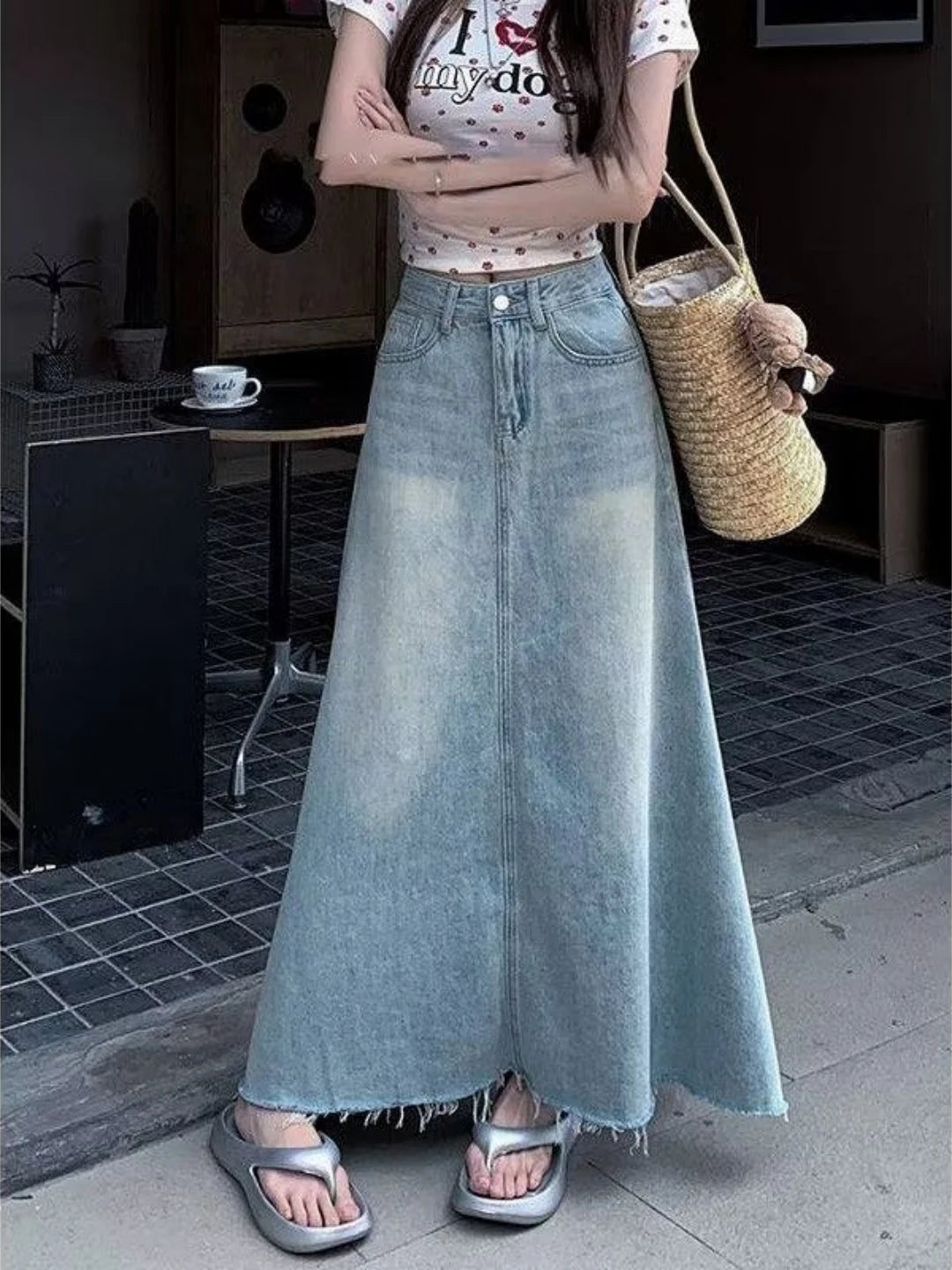 Esme Denim Skirt