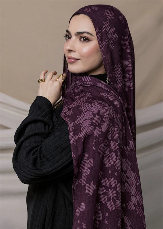 Wild Cocoa Leopard Scarf
