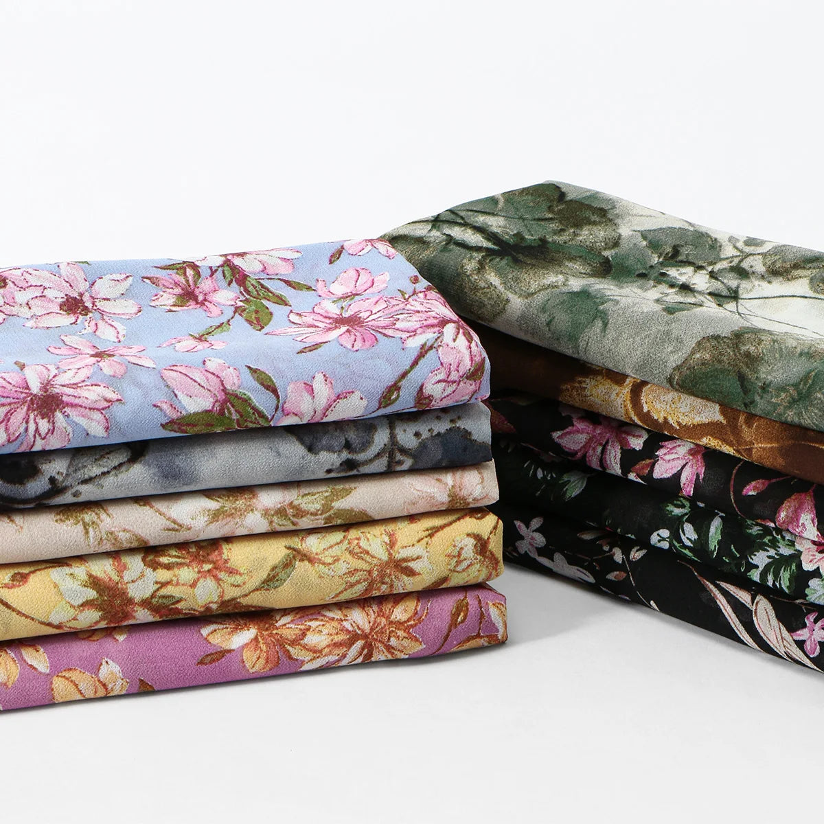 Ivory Meadow Printed Hijab