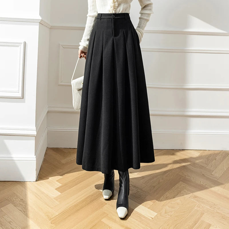Nora Woolen Skirt