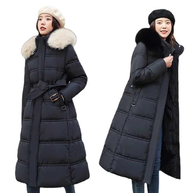 Cocoa Hooded Puffer
