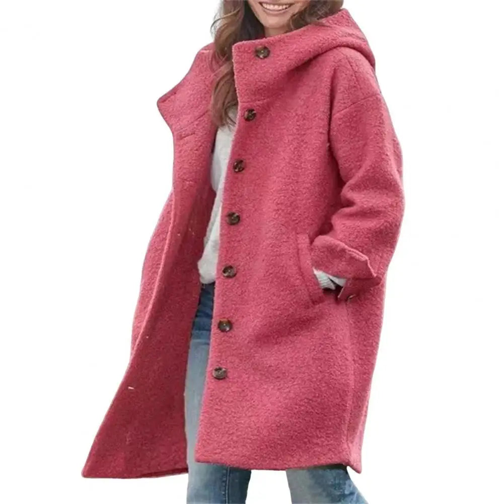Rosewood Button Coat