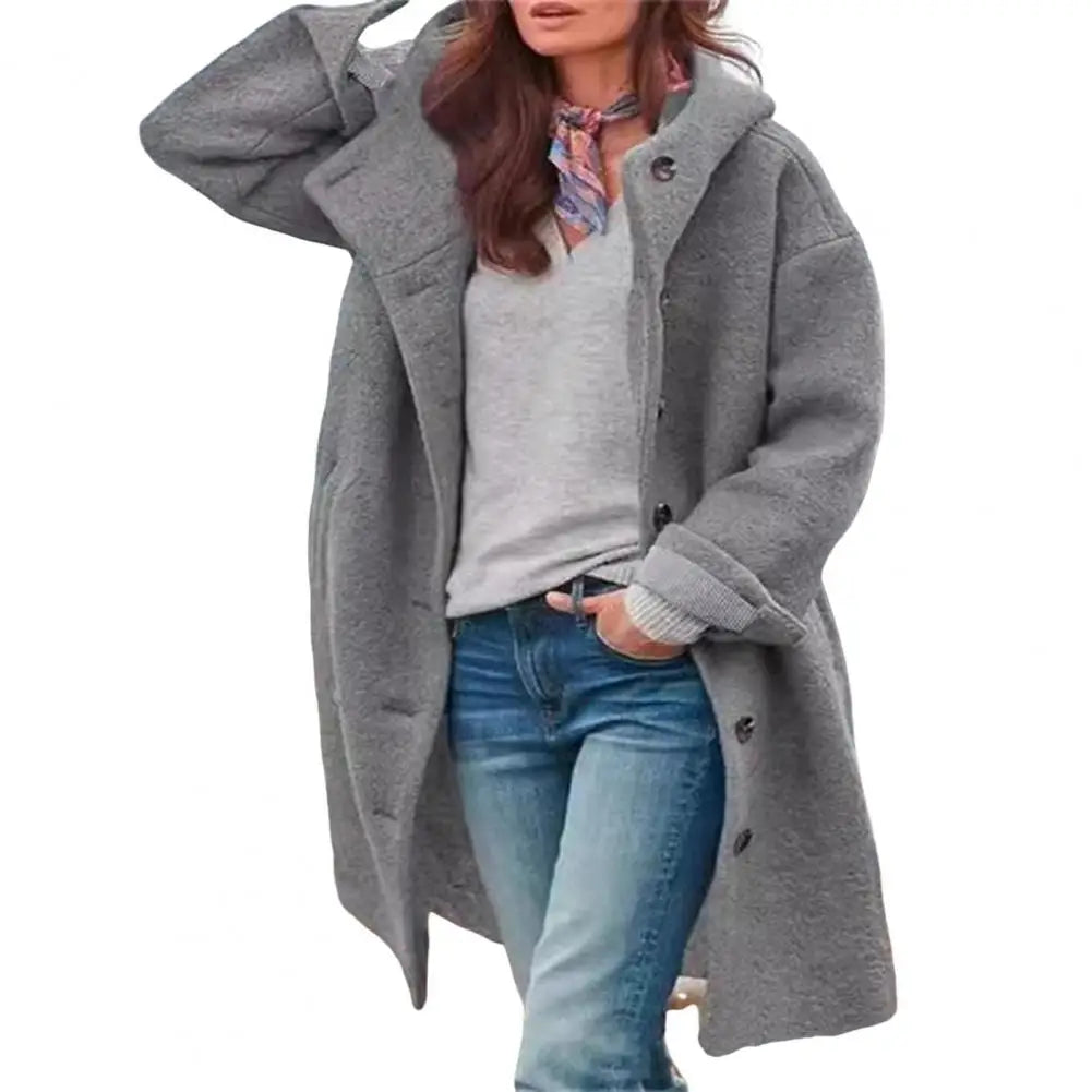 Rosewood Button Coat