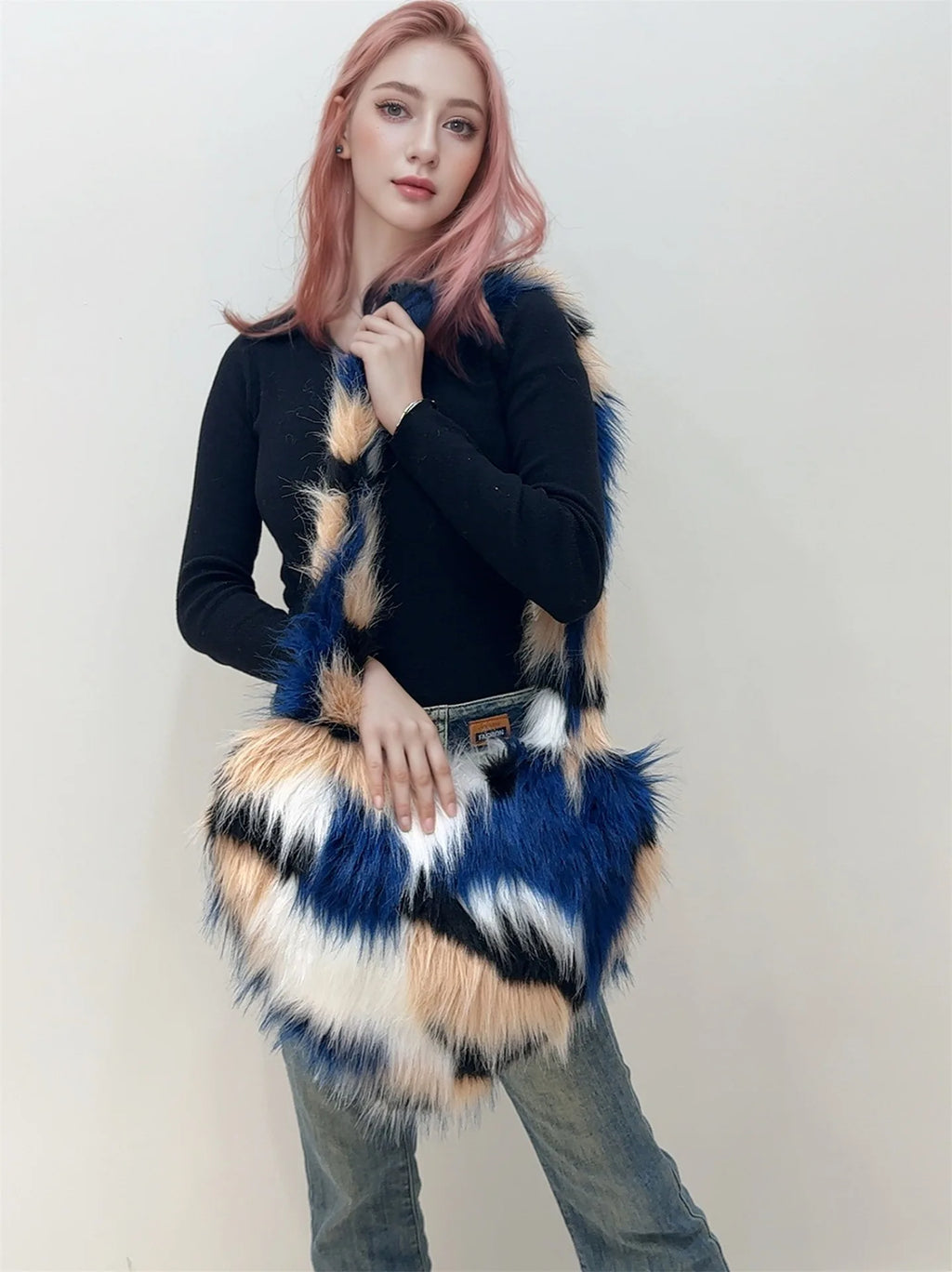 Monochrome Muse Shoulder Bag