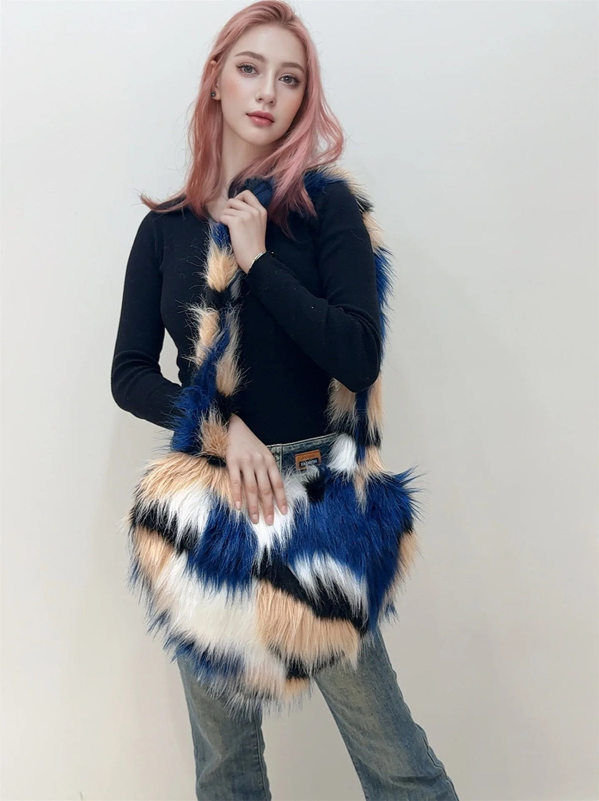 Monochrome Muse Shoulder Bag