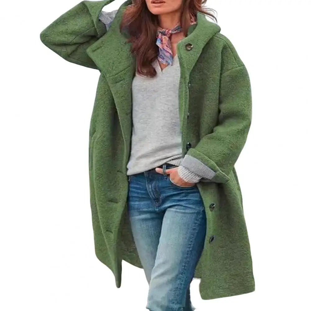 Rosewood Button Coat