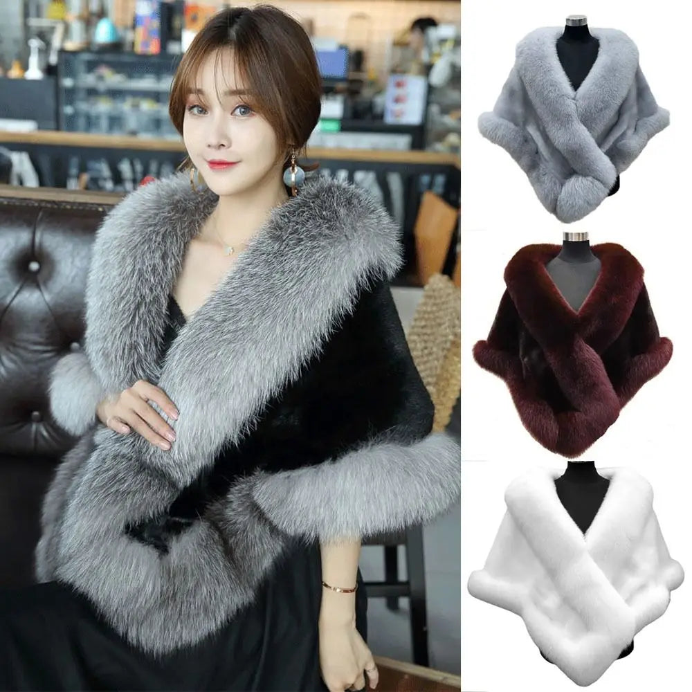 Bella Faux Fur Wrap