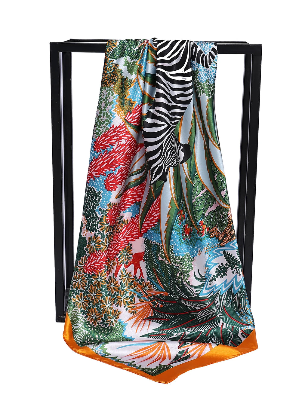Riviera Floral Square Scarf