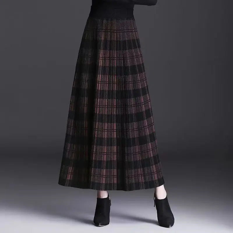 Estelle Plaid Skirt