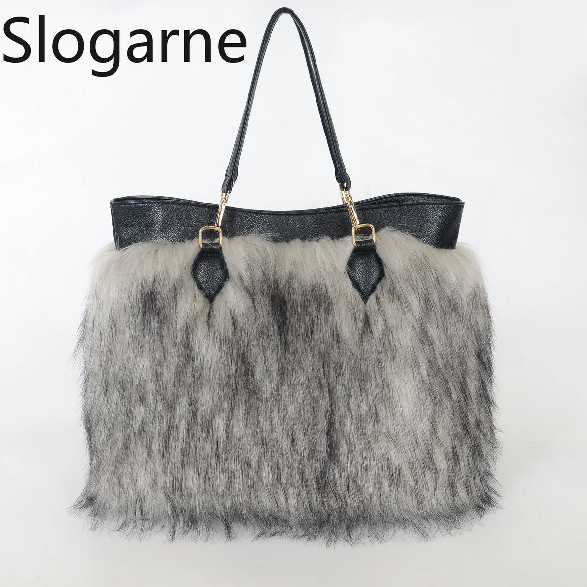 Wild Muse Faux Fur Tote Bag
