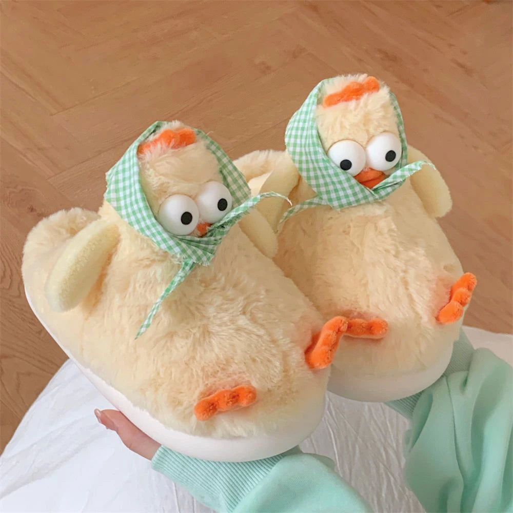 Peachy Chick Slippers