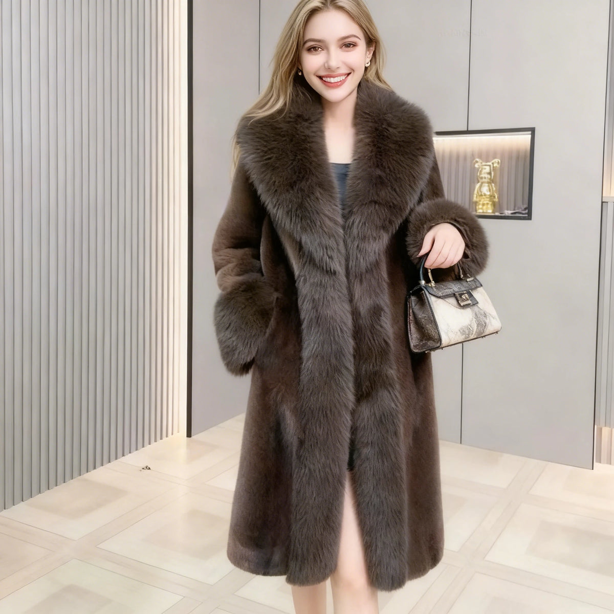 Bianca Faux Fur Coat