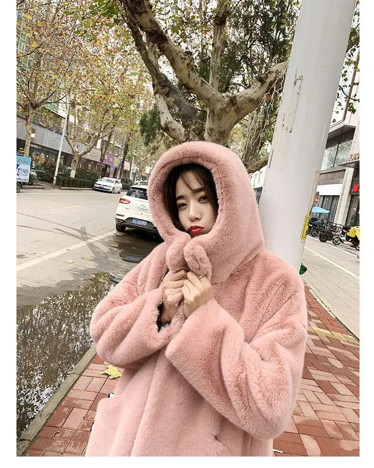 Sunny Teddy Maxi Coat