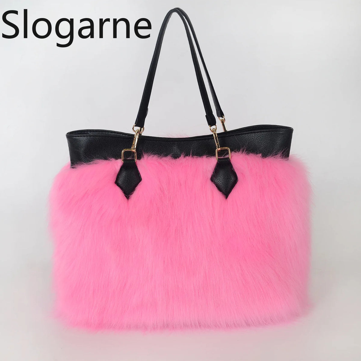 Wild Muse Faux Fur Tote Bag