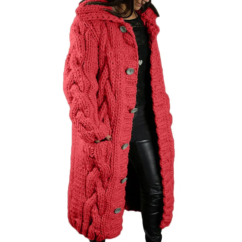 Sky Cable Knit Cardigan
