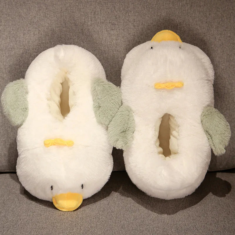 Snowy Duck Slippers