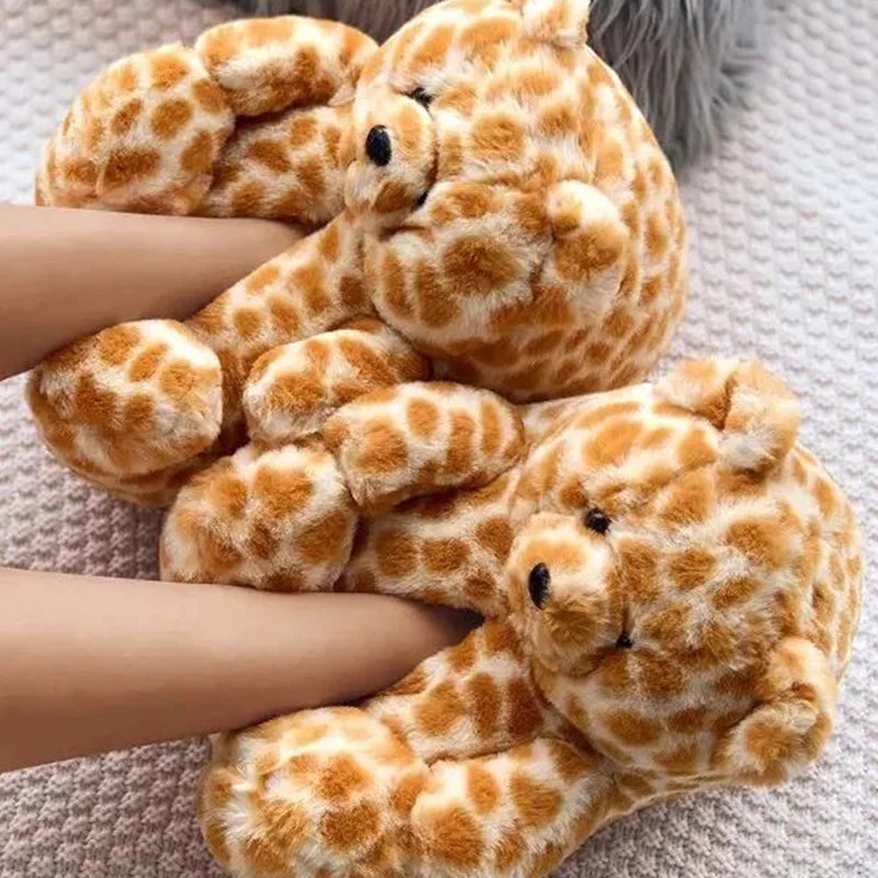 Ruby Bear Slippers