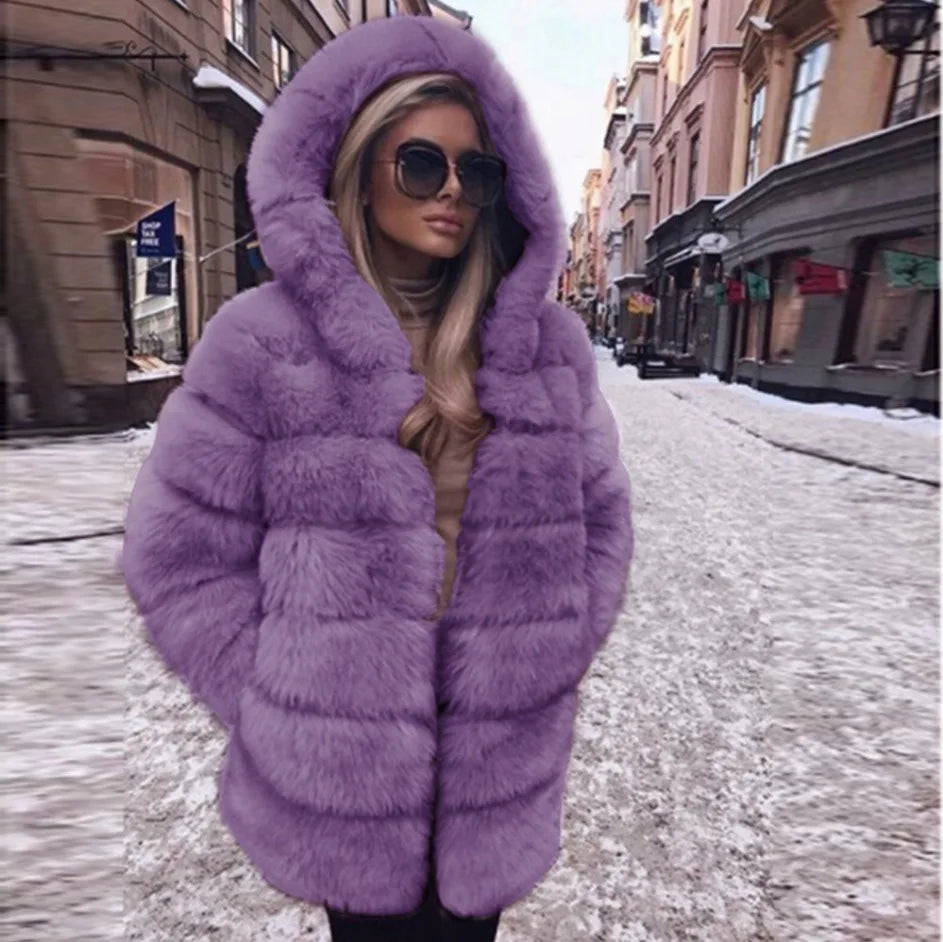 Shadow Luxe Fur Jacket